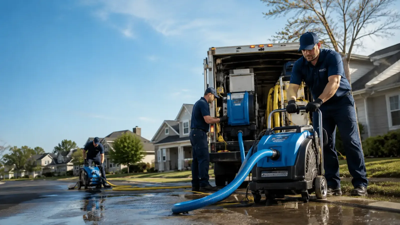 Flood Damage Cleanup in Yorkshire, OH